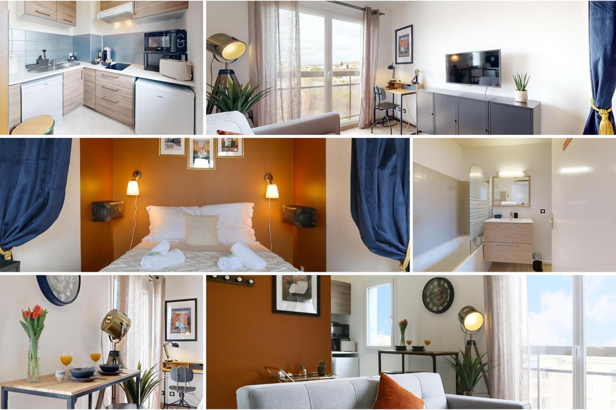 شقة Expat Renting - L'Orient Express - Parking - Wifi تولوز المظهر الخارجي الصورة