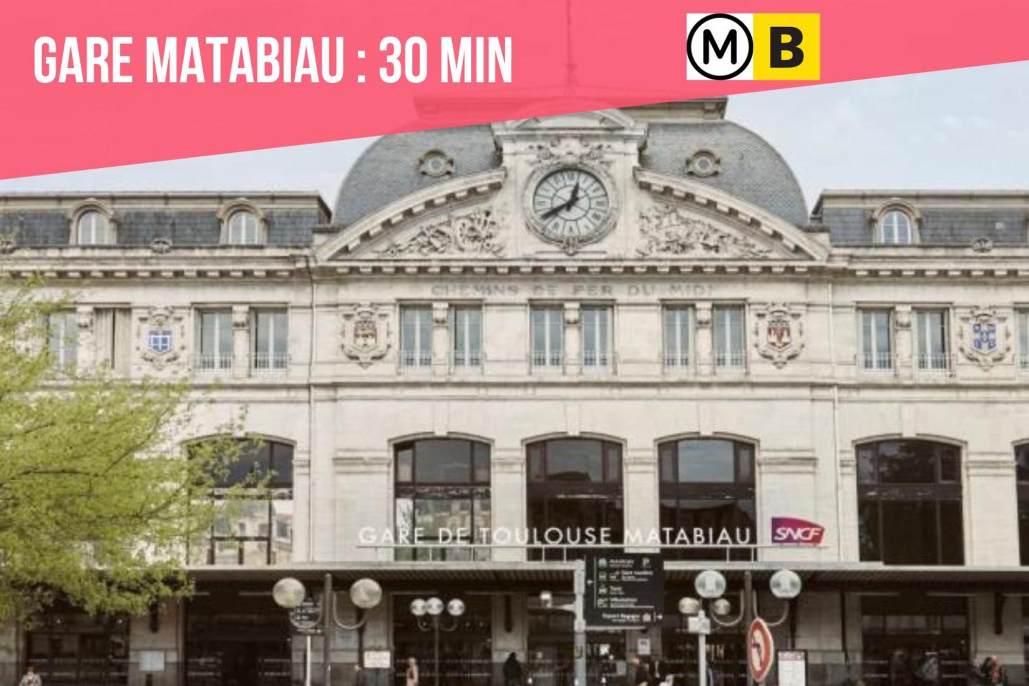 شقة Expat Renting - L'Orient Express - Parking - Wifi تولوز المظهر الخارجي الصورة